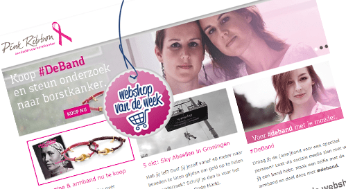 Webshop van de week; Pink Ribbon Shop