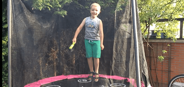 Review Springen op de Exit twist trampoline