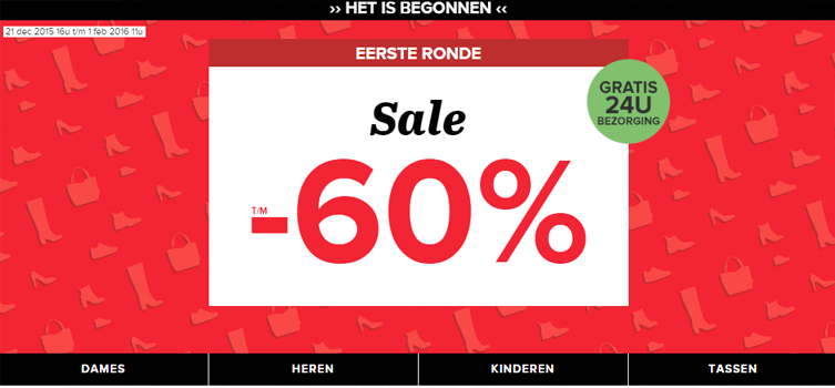 sale bij sarenza