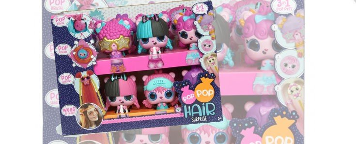 Pop Pop Hair, van de makers van L.O.L Suprise