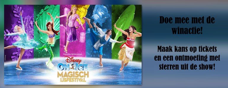 Win kaartjes voor Disney On Ice Magisch IJsfestival